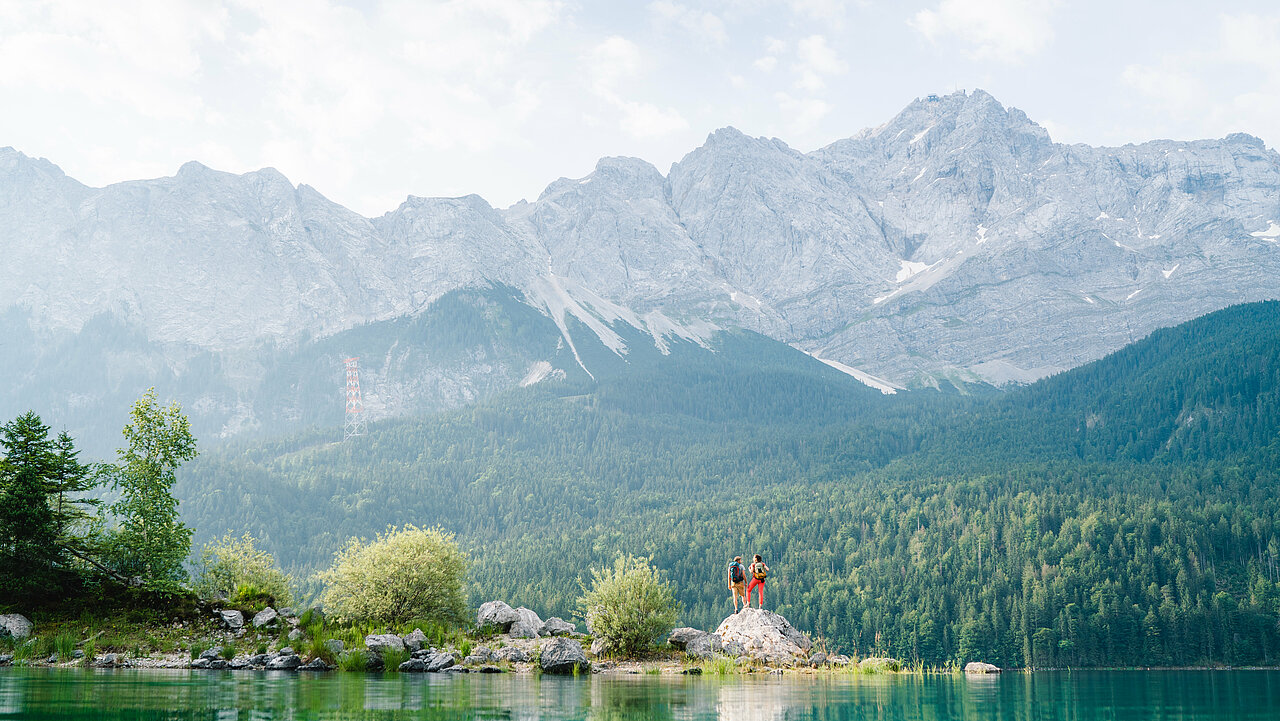 Eibsee in Garmisch-Partenkirchen